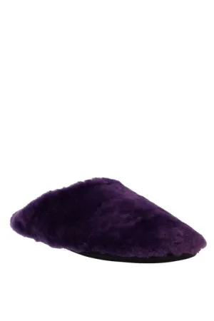 Bliss Genuine Shearling Slide
