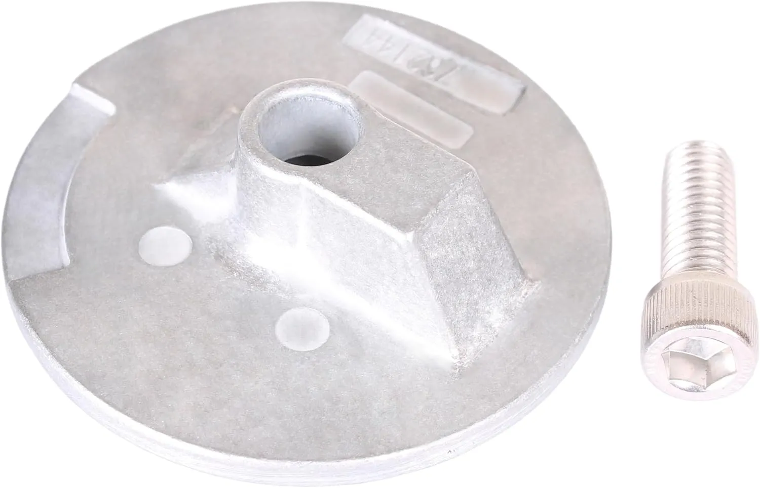 Boat Engine 97-762144 Flat Trim Tab Anode for Mercury Mariner Mercruiser Quicksilver Bravo 2 3 III Anti-Ventilation and Vazer Drives Outboard Motor
