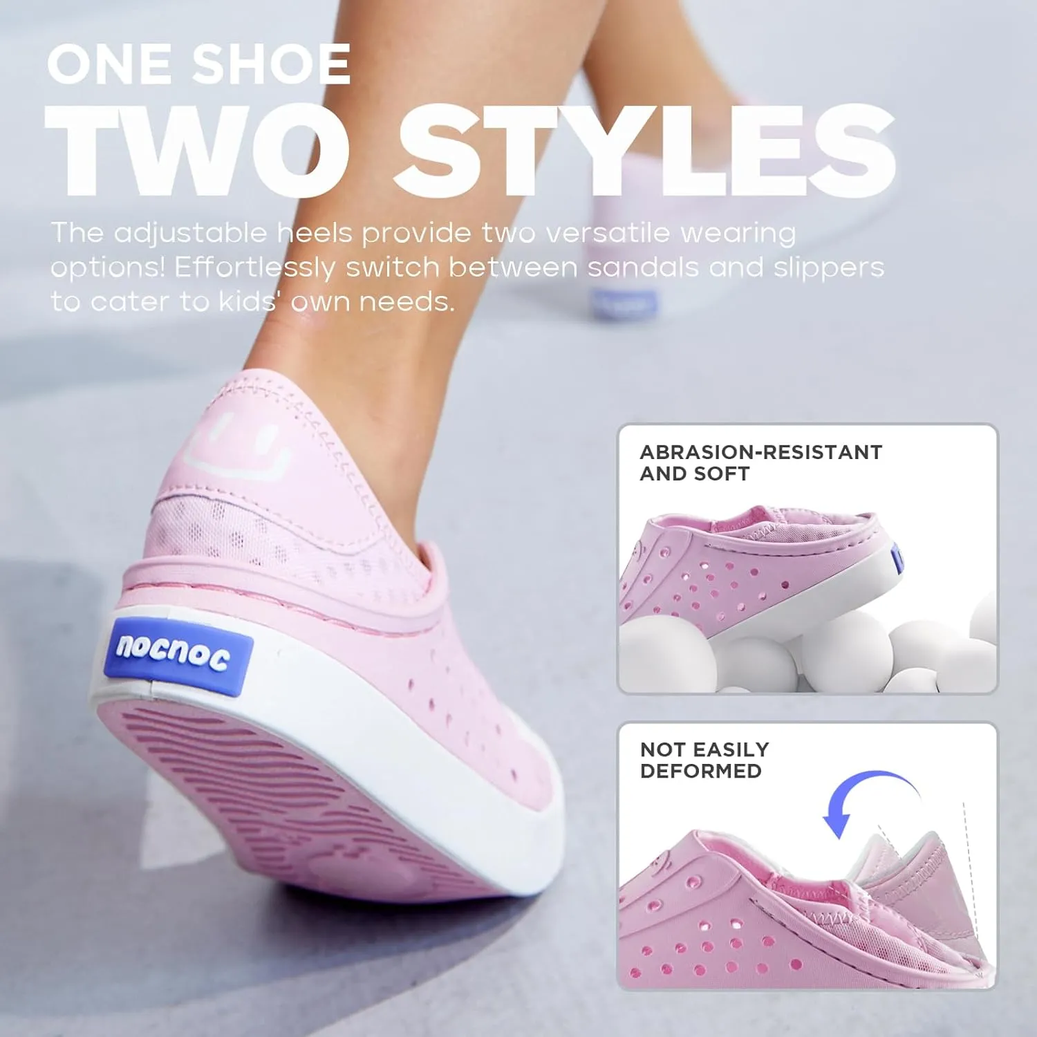 Boys and Girls Lightweight Slip On Sneaker Water Sandals