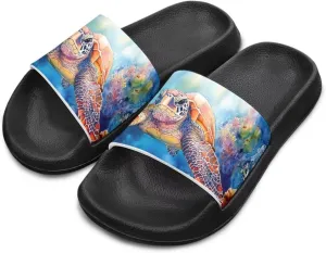 Boys Girls Slide Sandals Comfort Beach Pool Shower Slippers Indoor Outdoor Little Kid/Big Kid