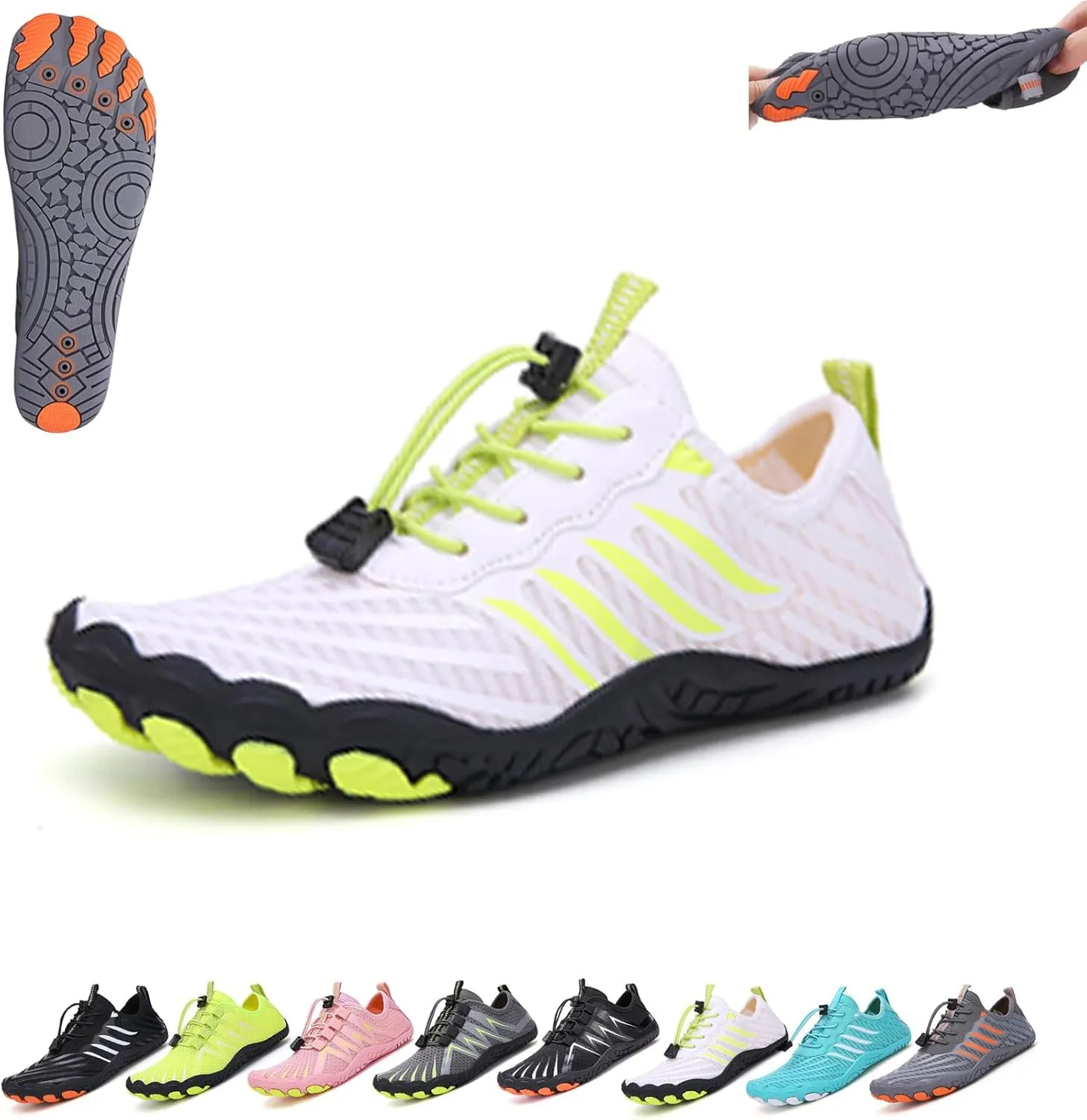 Bronior Grounding Shoes, Grounded Barefoot Shoes for Women Men, Soft Comfortable Allround Barefoot Shoe for Outdoor