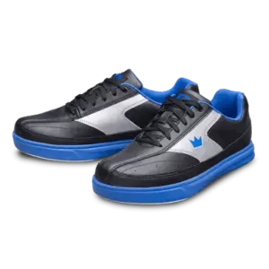 Brunswick Youth Renegade Black/Royal Bowling Shoes