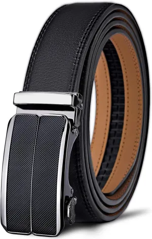 BULLIANT Men's Belt,Slide Ratchet Belt For Gift Men Dress Pant Shirt Oxfords,Trim To Fit