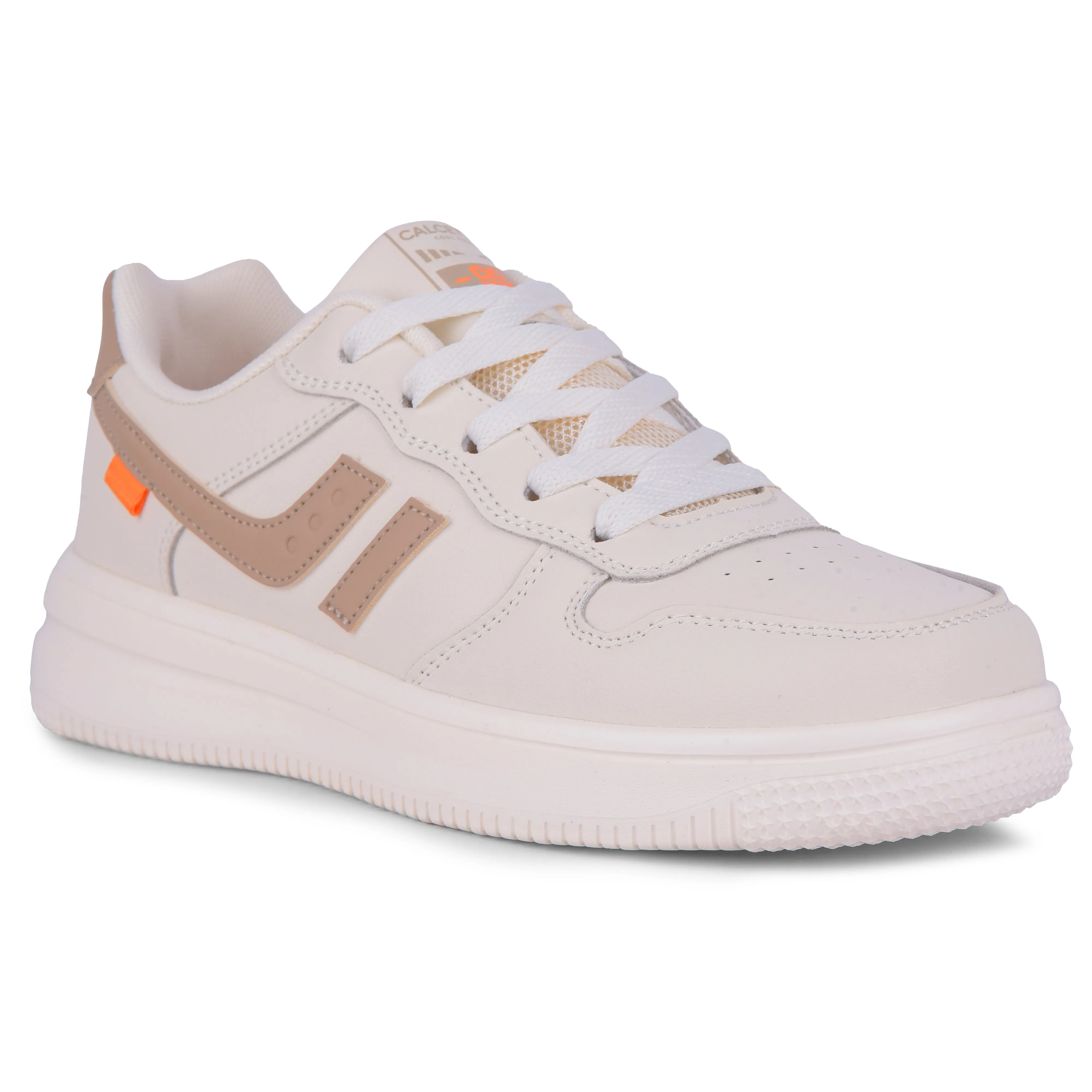 Calcetto Lightweight Casual Men'S Sneakers Shoes CLT-2027 Beige