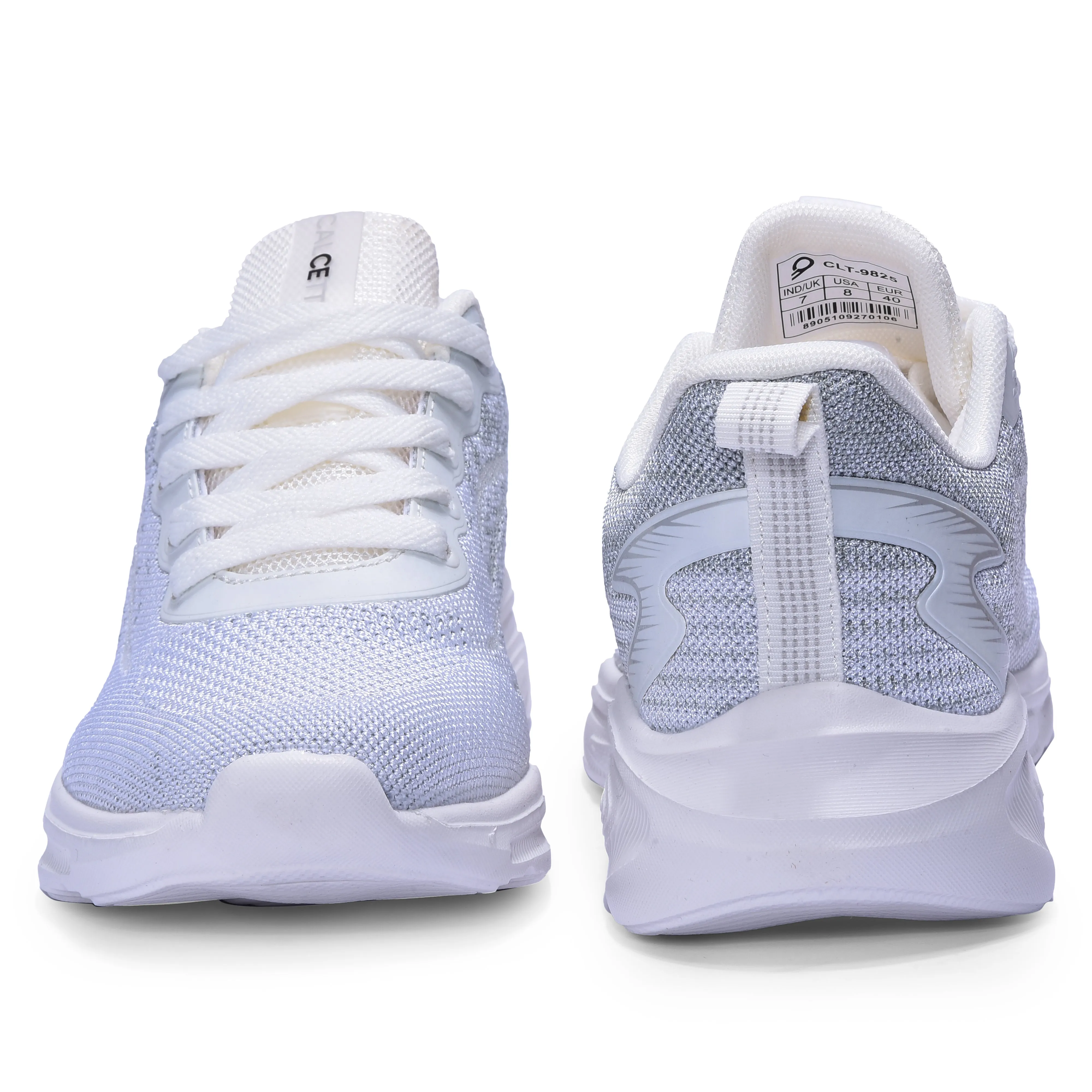 Calcetto Lightweight Casual WoMen's Running Sports Shoes CLT-9825 White