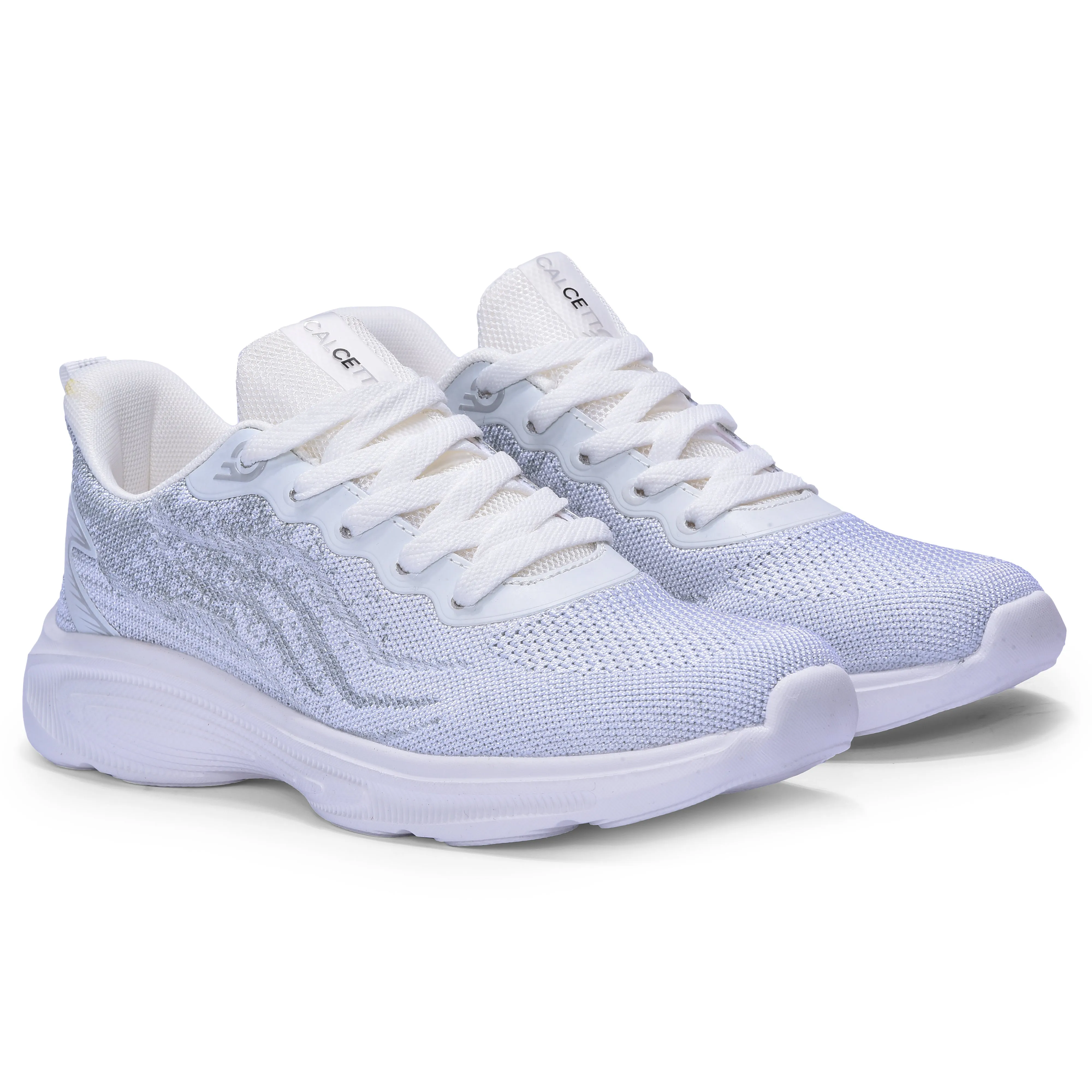 Calcetto Lightweight Casual WoMen's Running Sports Shoes CLT-9825 White