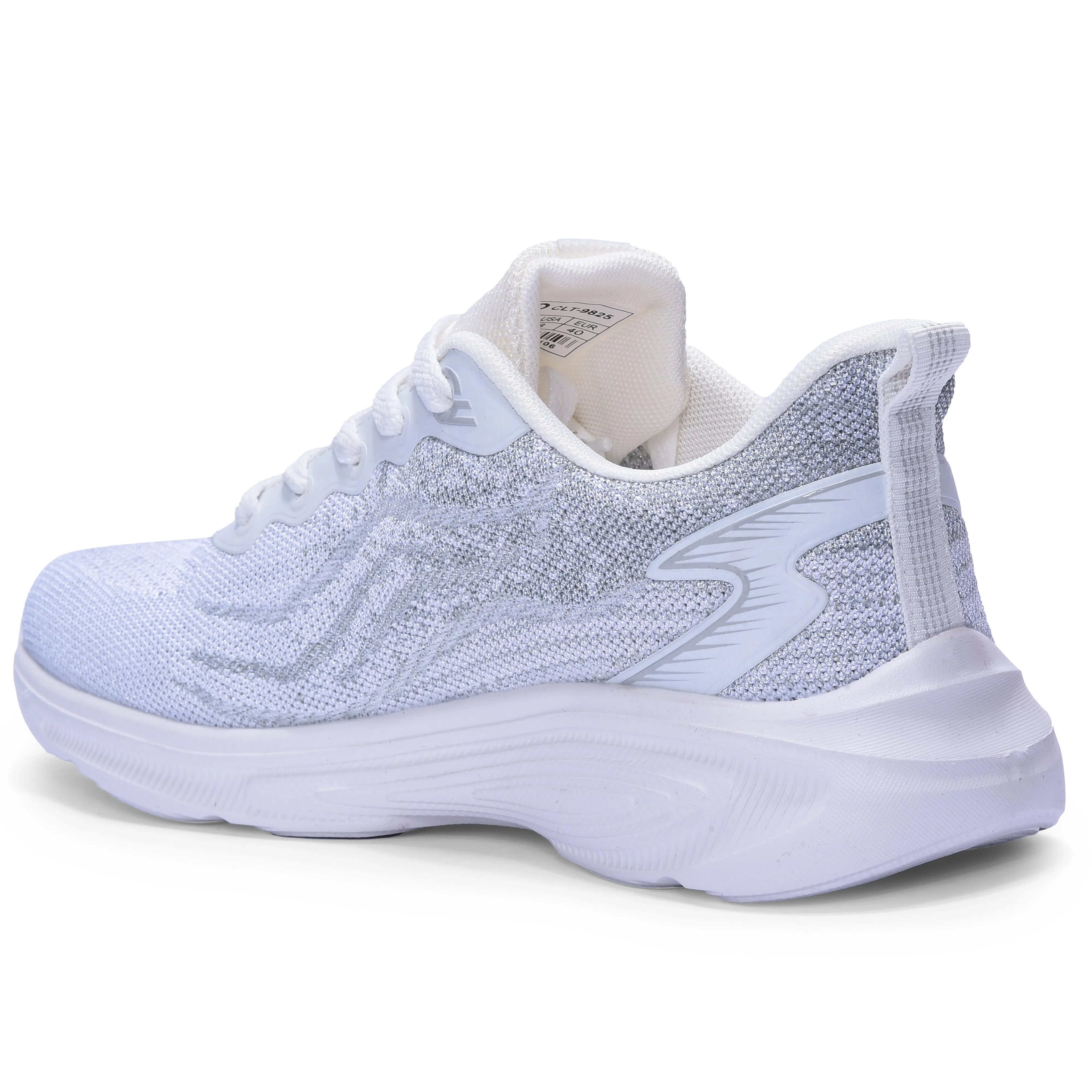 Calcetto Lightweight Casual WoMen's Running Sports Shoes CLT-9825 White