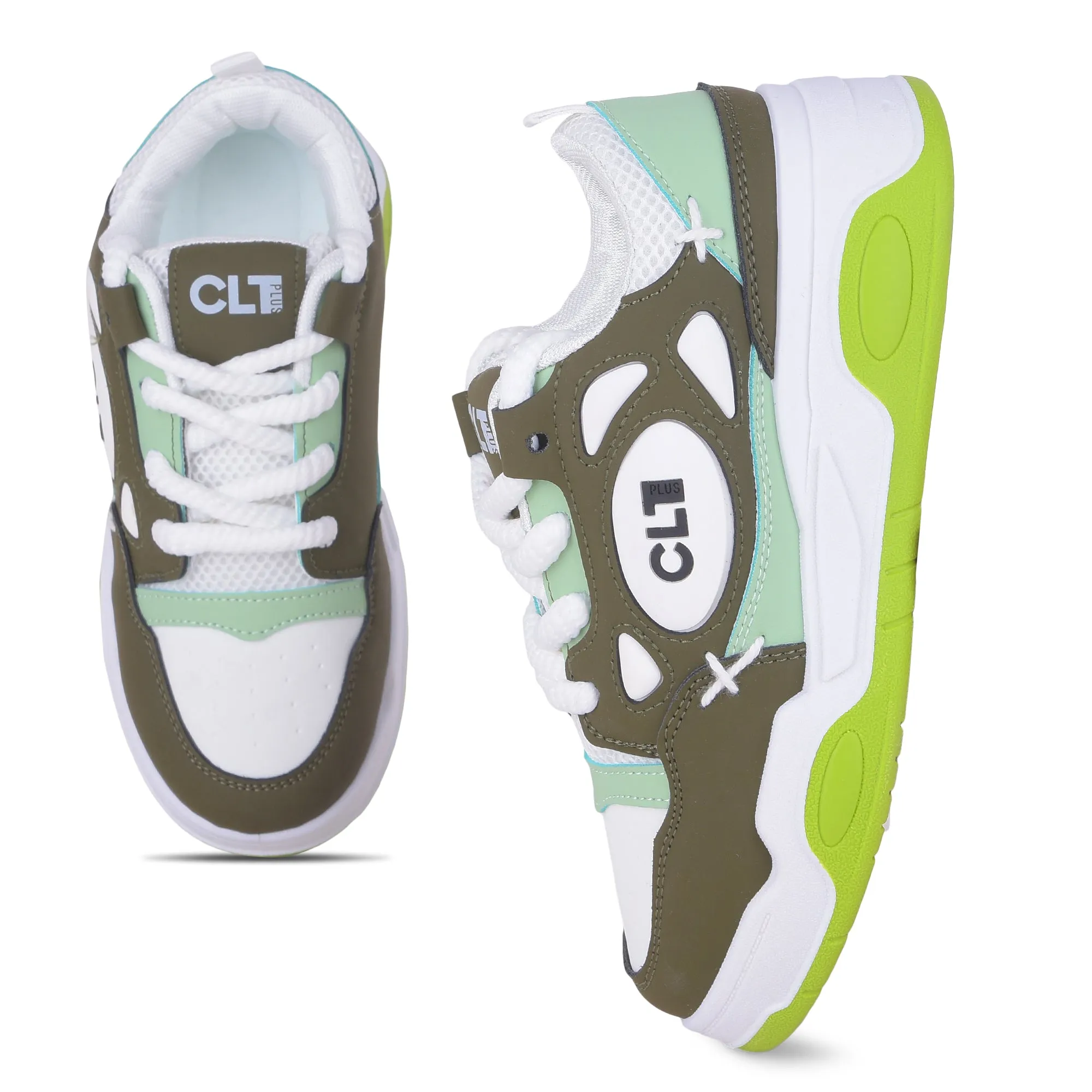 Calcetto Lightweight Casual Women'S Sneakers Shoes LDS-025 Sea Green