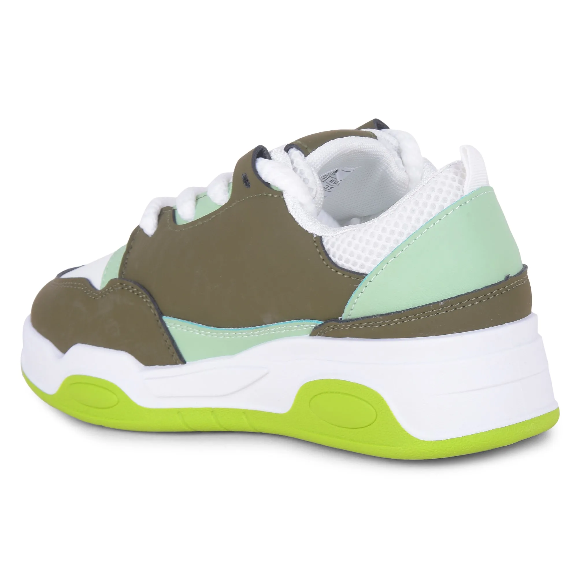 Calcetto Lightweight Casual Women'S Sneakers Shoes LDS-025 Sea Green