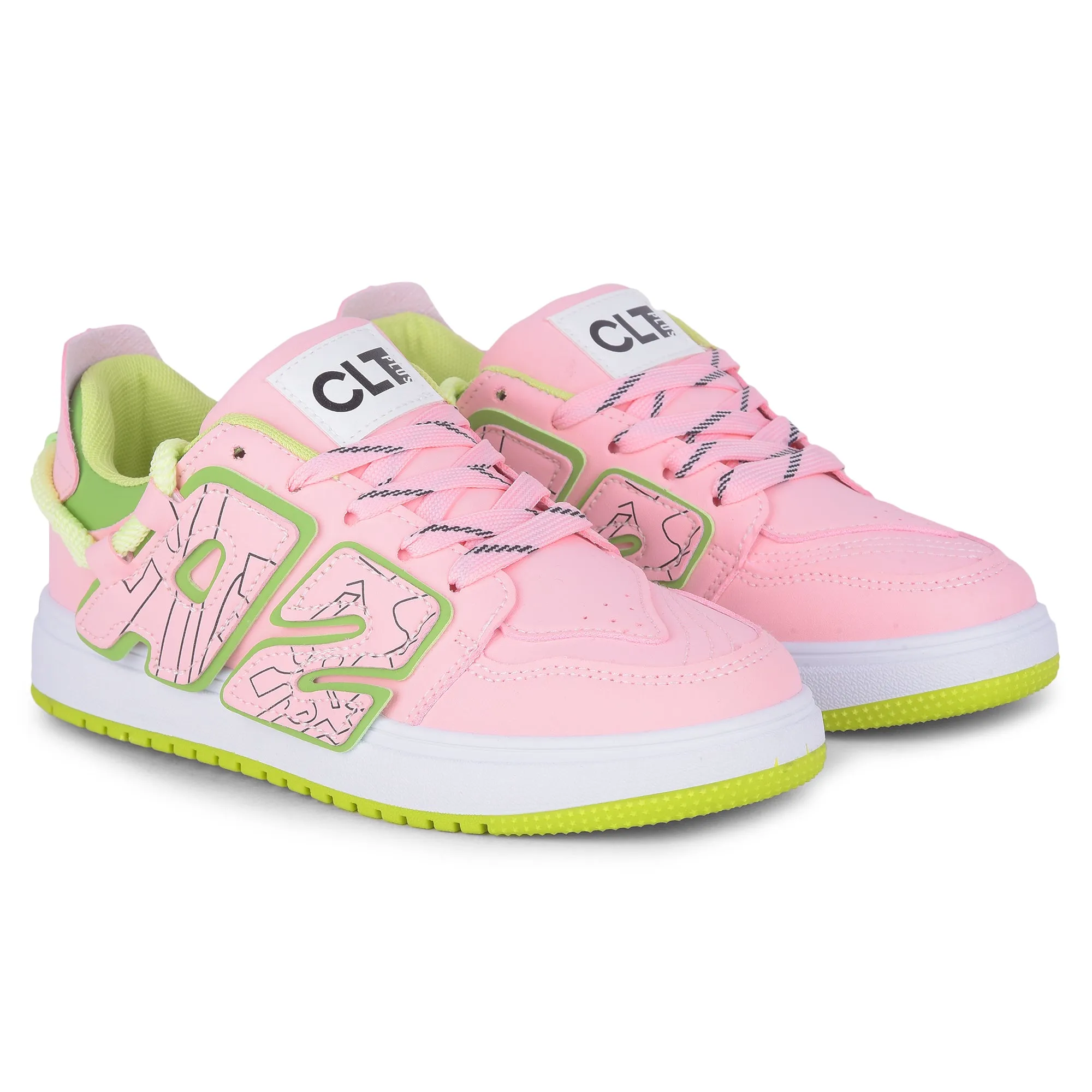 Calcetto Lightweight Casual Women'S Sneakers Shoes LDS-036 Pink