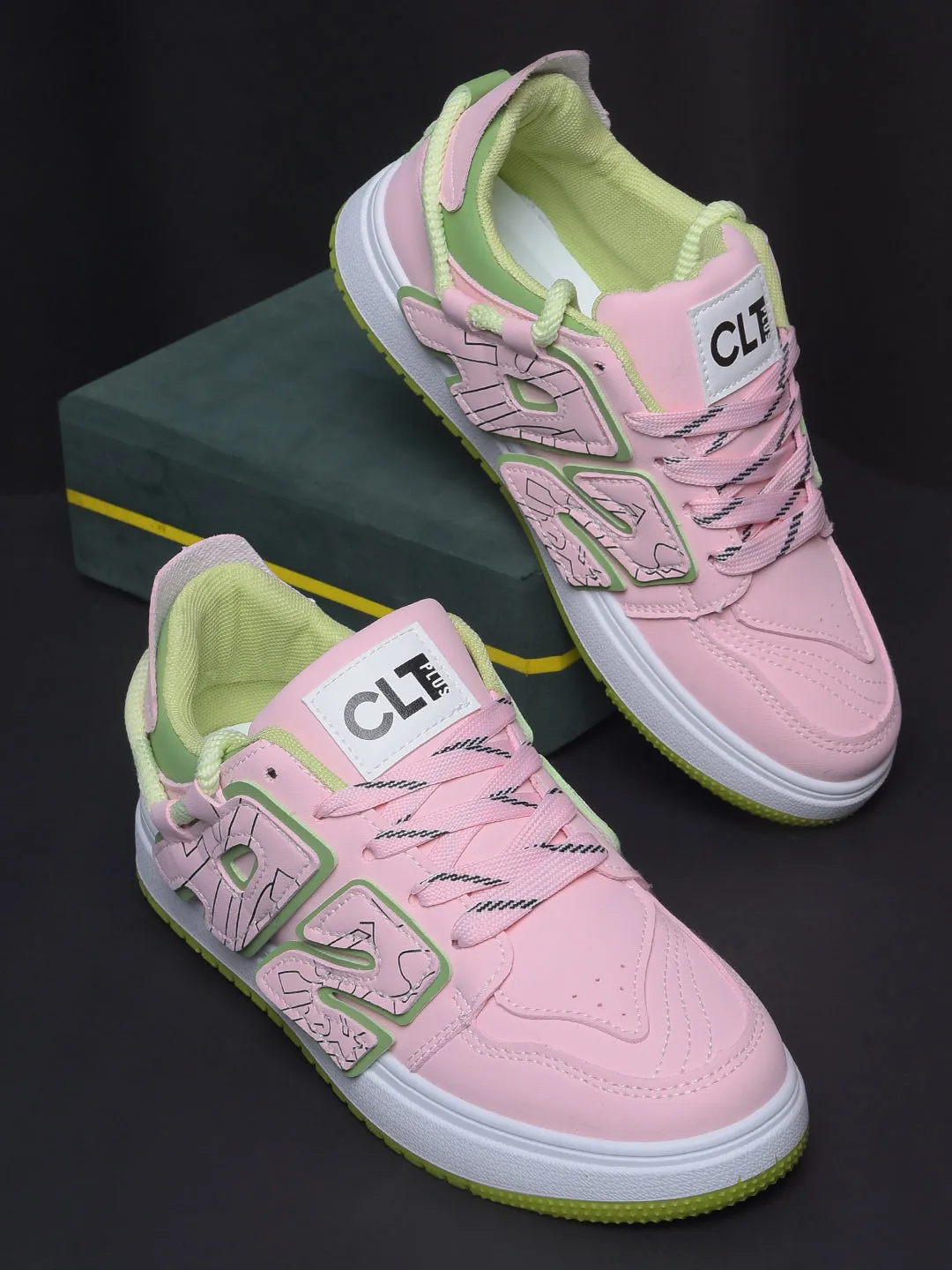 Calcetto Lightweight Casual Women'S Sneakers Shoes LDS-036 Pink