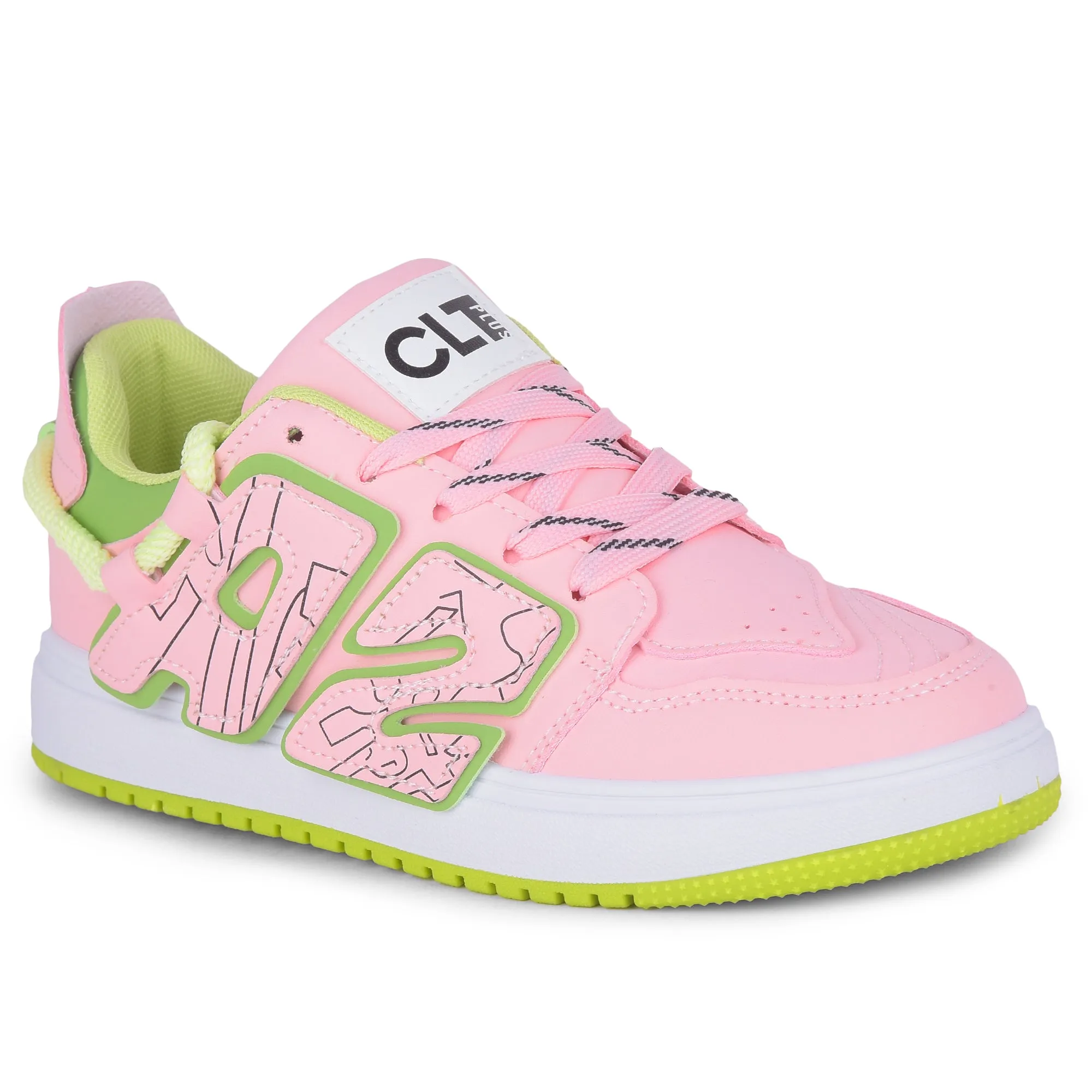 Calcetto Lightweight Casual Women'S Sneakers Shoes LDS-036 Pink