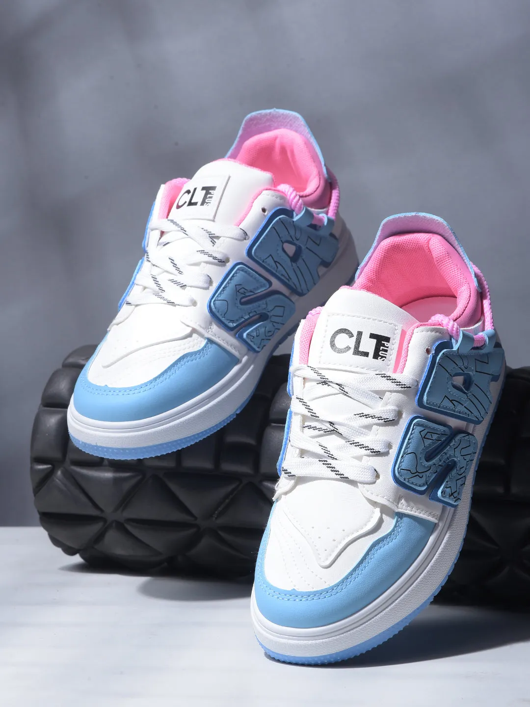 Calcetto Lightweight Casual Women'S Sneakers Shoes LDS-036 White Sky
