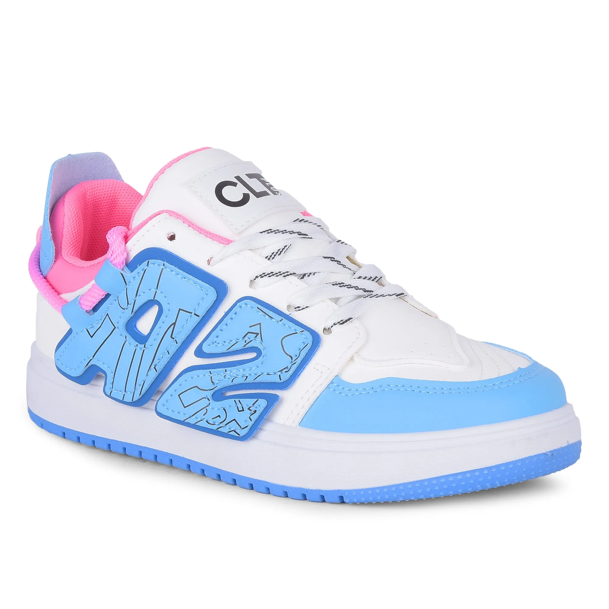 Calcetto Lightweight Casual Women'S Sneakers Shoes LDS-036 White Sky