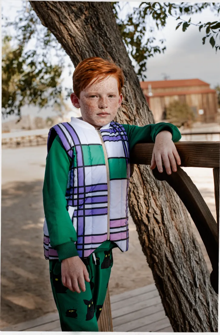 California Check Explorer Gilet - LAST ONE 2-3 years