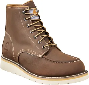 Carhartt Men's Waterproof 6" Moc Steel Toe Wedge Work Boot