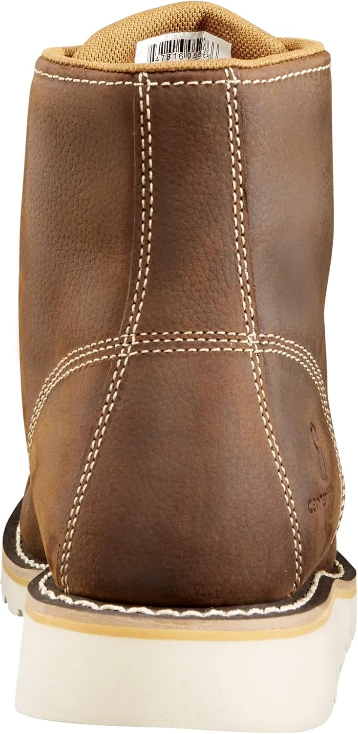 Carhartt Men's Waterproof 6" Moc Steel Toe Wedge Work Boot