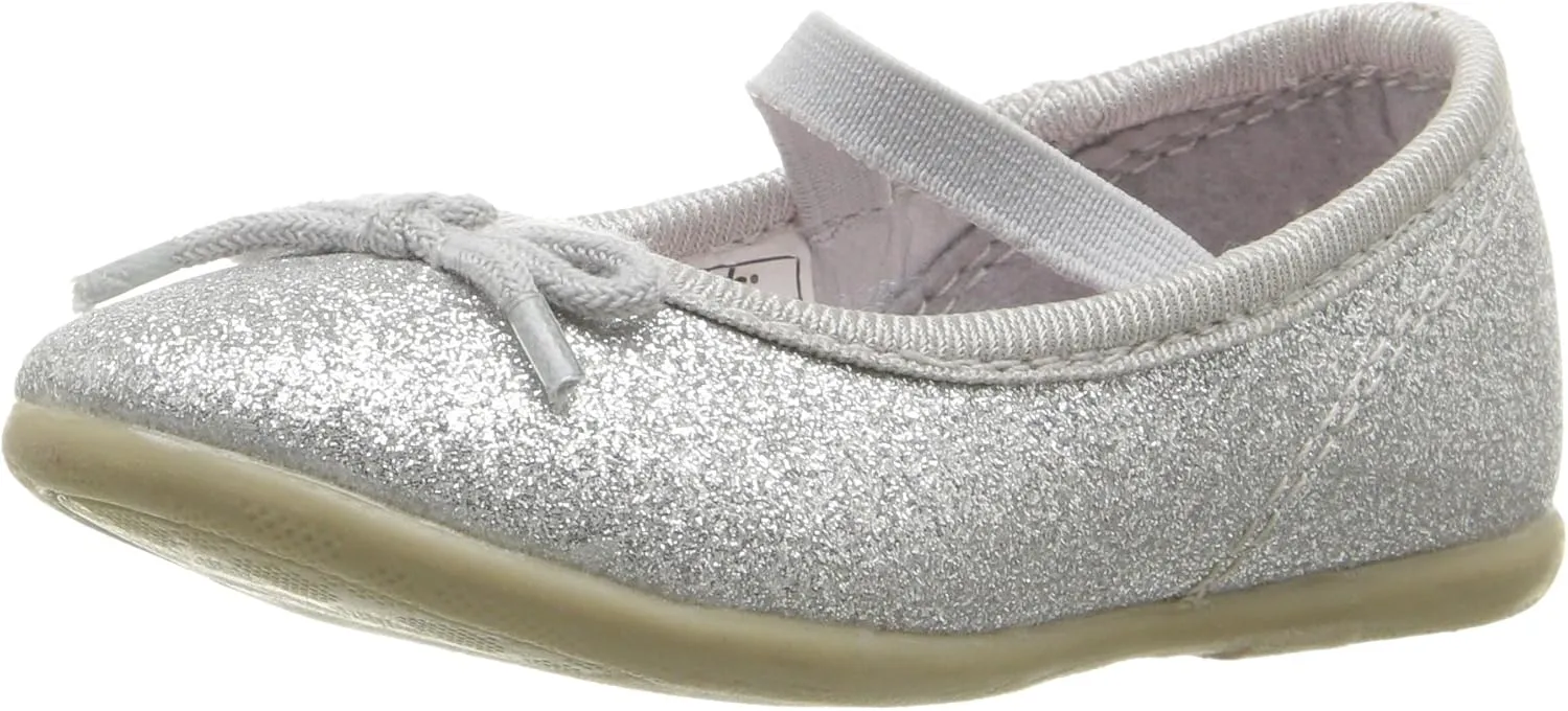 carter's Ruby Girl's Glitter Ballet Flat