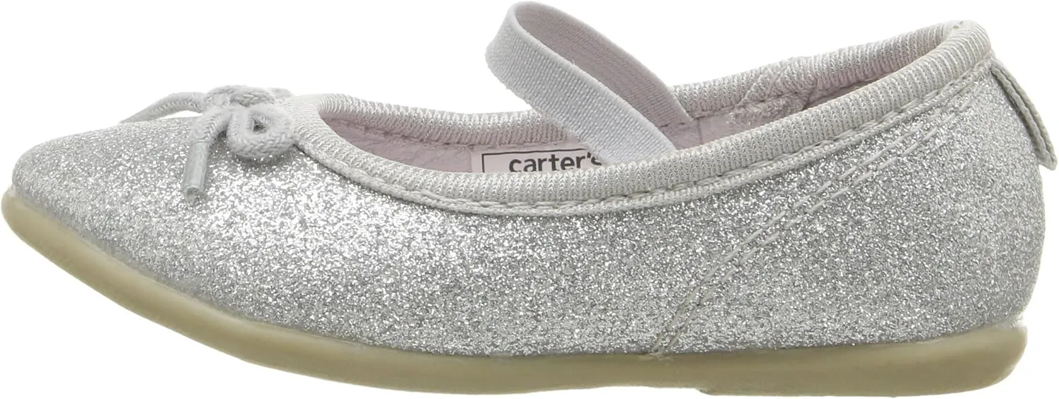 carter's Ruby Girl's Glitter Ballet Flat