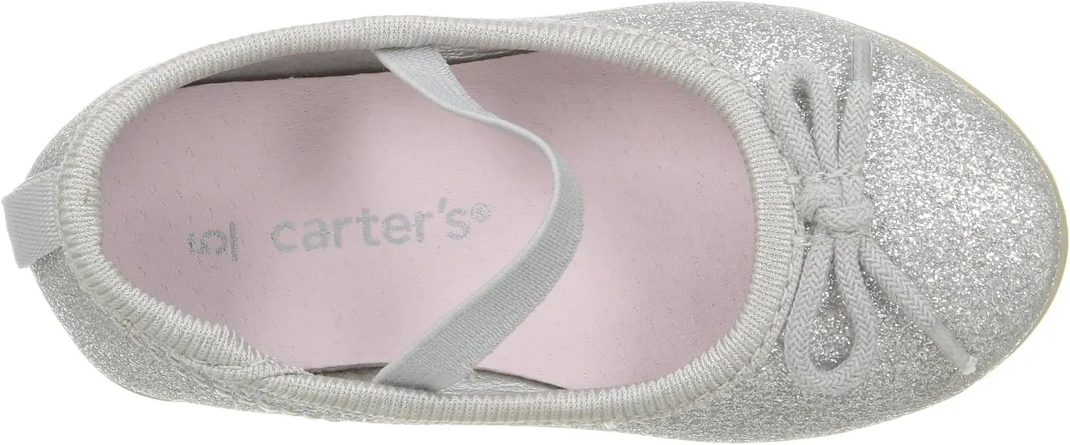 carter's Ruby Girl's Glitter Ballet Flat