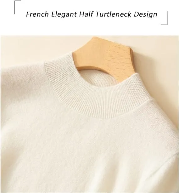 Cashmere Sweaters for Women,Fall Sweaters for Women 2024 Trendy,Long Sleeve Crew Neck Plus Size Dressy Casual Sweaters