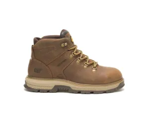 Caterpillar Men's Exposition Hiker Waterproof Alloy Toe Work Boot Pyramid Leather