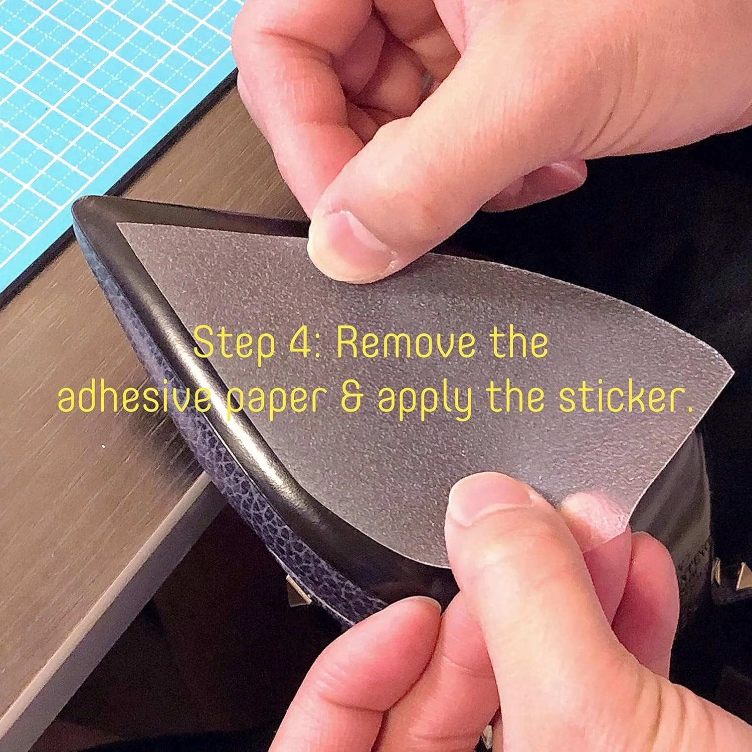 CB Shoes Sole Guard Self-Adhesive Sticker Universal for Louboutin Heels, High Heels Women Men Shoes Sole Protectors Matte Clear Non-Slip Texture, 4-Pairs of Size 4"x 6.2"