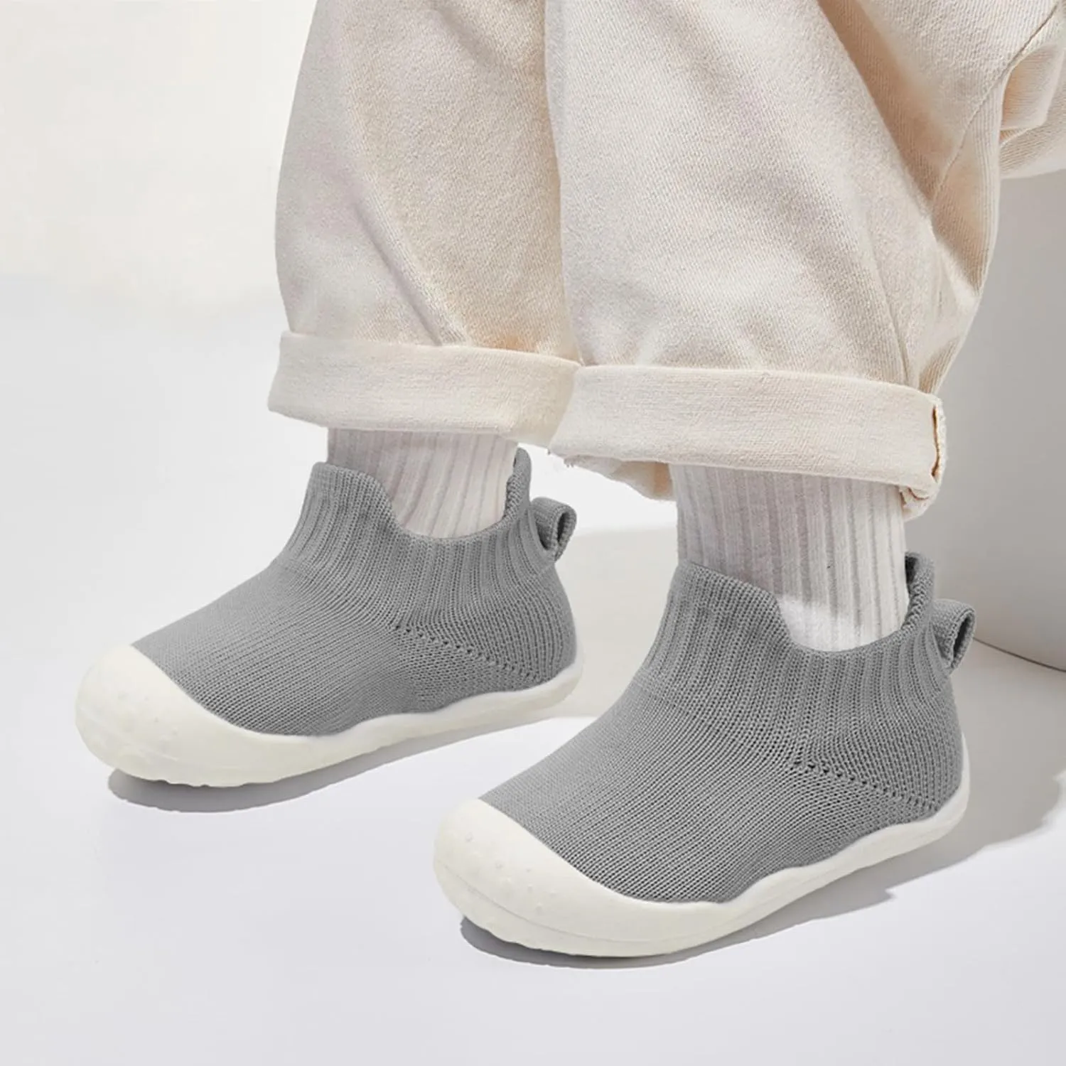 Centipede Demon Baby Shoes Baby Boys Girls Sock Shoes Breathable Infants Toddlers Slippers Indoor Outdoor Boots First Walking Shoe Slip On Sneakers Non Slip with Soft Rubber Soles