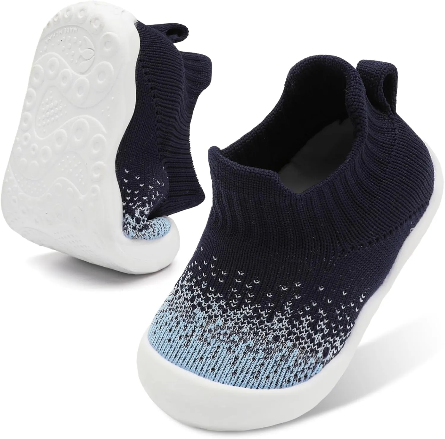 Centipede Demon Baby Shoes Baby Boys Girls Sock Shoes Breathable Infants Toddlers Slippers Indoor Outdoor Boots First Walking Shoe Slip On Sneakers Non Slip with Soft Rubber Soles