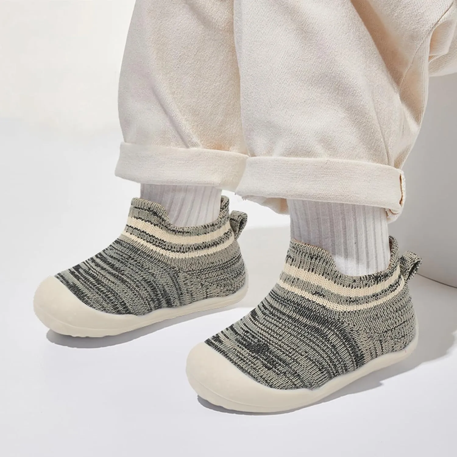 Centipede Demon Baby Shoes Baby Boys Girls Sock Shoes Breathable Infants Toddlers Slippers Indoor Outdoor Boots First Walking Shoe Slip On Sneakers Non Slip with Soft Rubber Soles