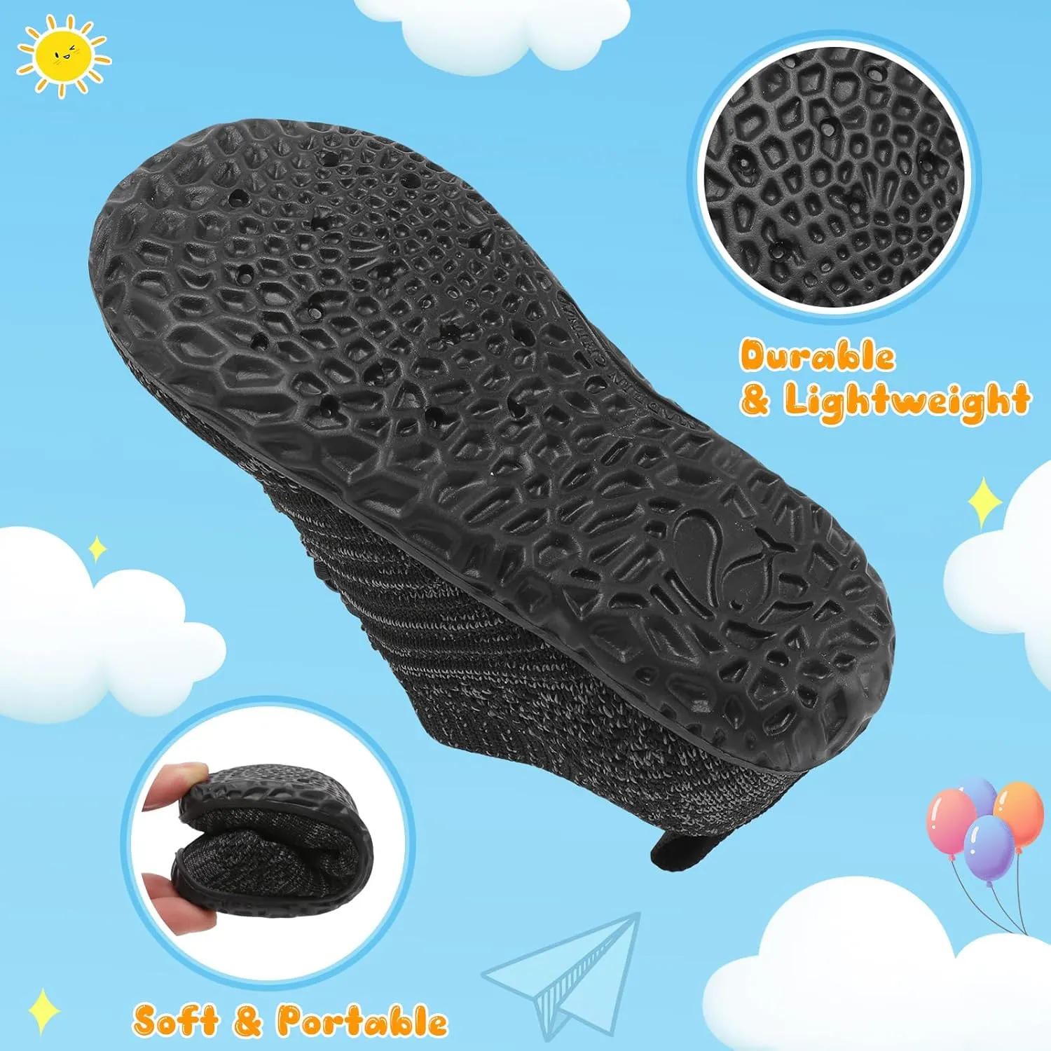 Centipede Demon Toddler Shoes for Boys Girls Baby Kids Slip on Walking Shoe Breathable Sock Shoes Lightweight Soft Sneakers