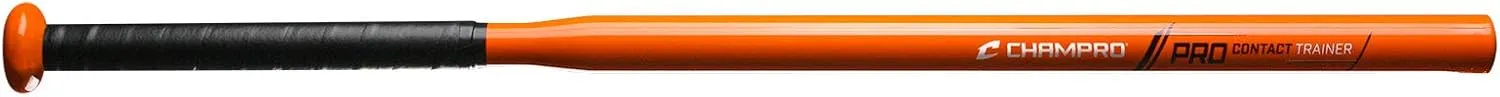 Champro Pro Contact Trainer Bat & Ball, Orange (A034P), 30" Length