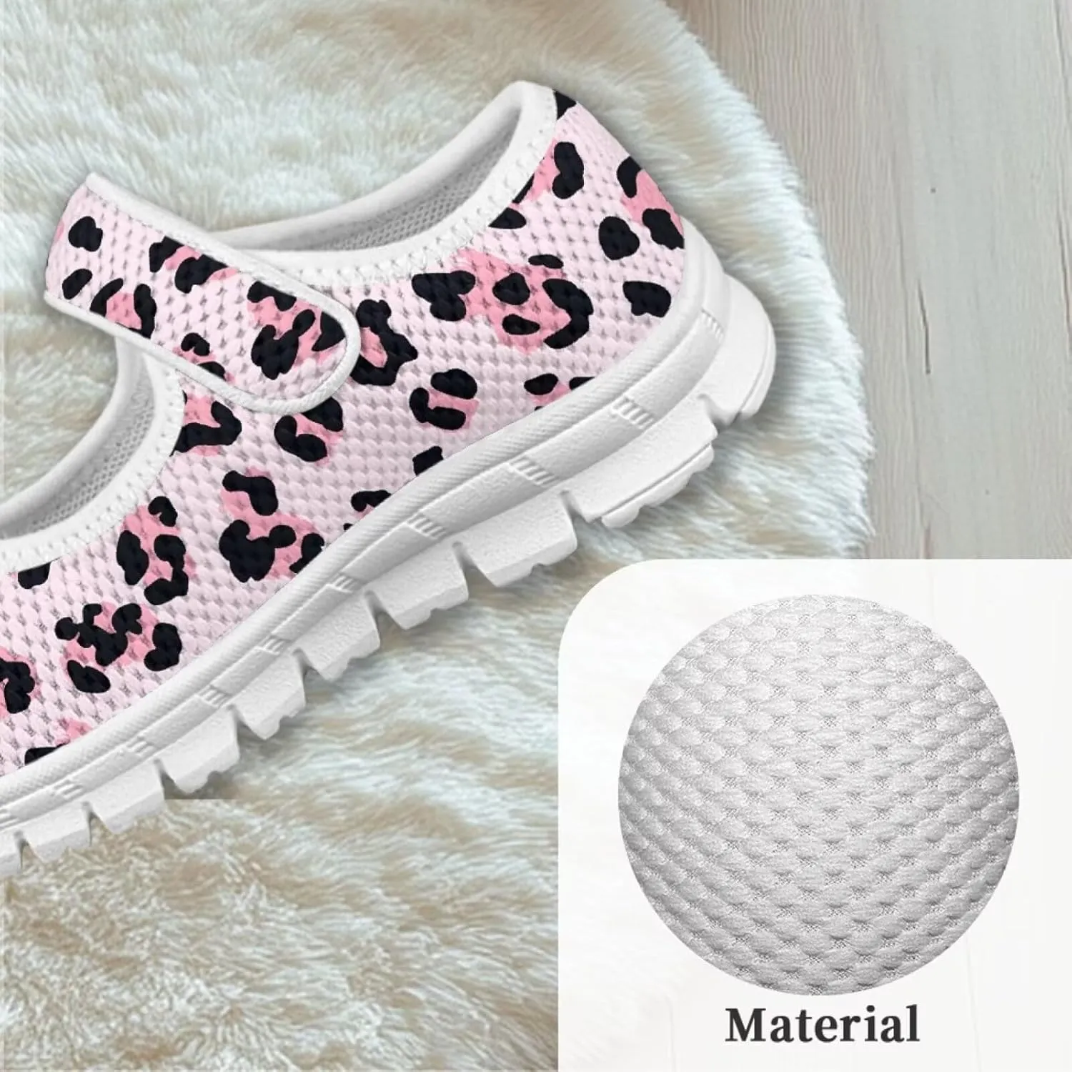 chaqlin Kids Casual Shoes Boys Girls Lightweight Running Walking Flat Mary Jane Shoes Breathable Non Slip Sports Sneakers for School
