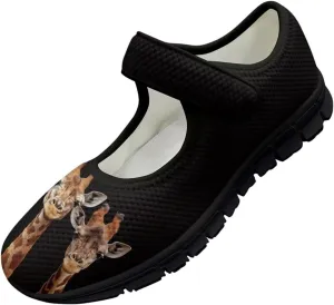 chaqlin Mary Jane Shoes Women Wide Comfortable Athletic Sneakers Casual Business Travel Tennis Shoe Flat Heels Low Cut Sneaker