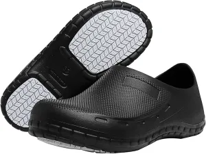 Chef Shoes Men - Non Slip Oil Water Resistant Work Shoe Comfortable Nursing Clogs for Garden Kitchen Restaurant Office Seaside Indoor and Outdoor for Women Men Zapatos de Cocina para Hombres