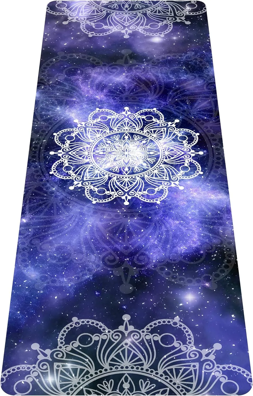 Cifupy Yoga Mat Double-Sided Non Slip Exercise Mat Eco Friendly TPE Fitness Exercise Mat With Carrying Strap & Storage Bag Workout Mat for Yoga, Pilates and Floor Exercises