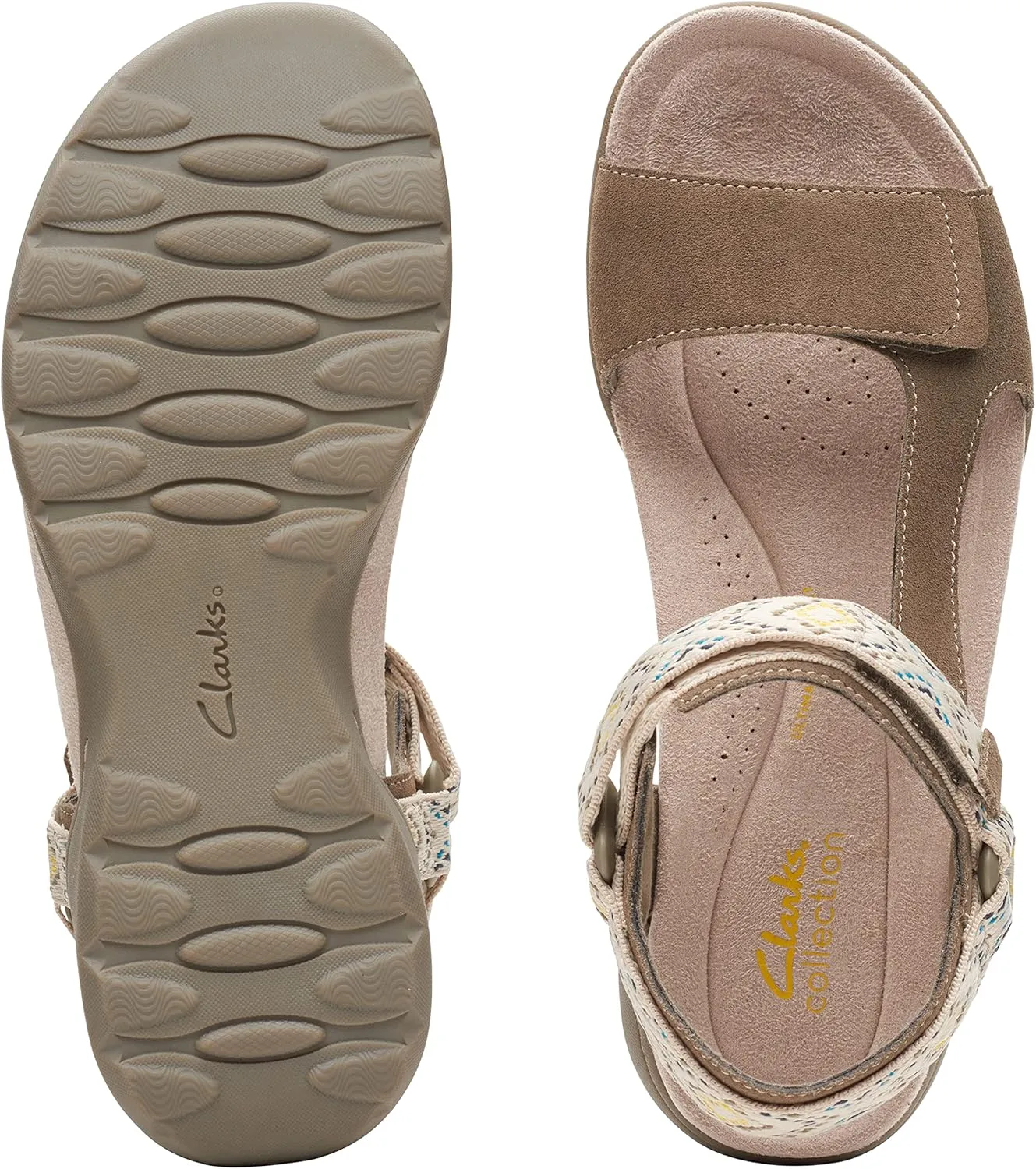 Clarks Women's Amanda Step Flat Sandal