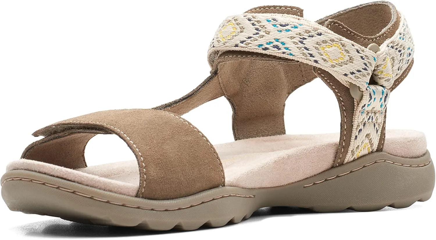 Clarks Women's Amanda Step Flat Sandal