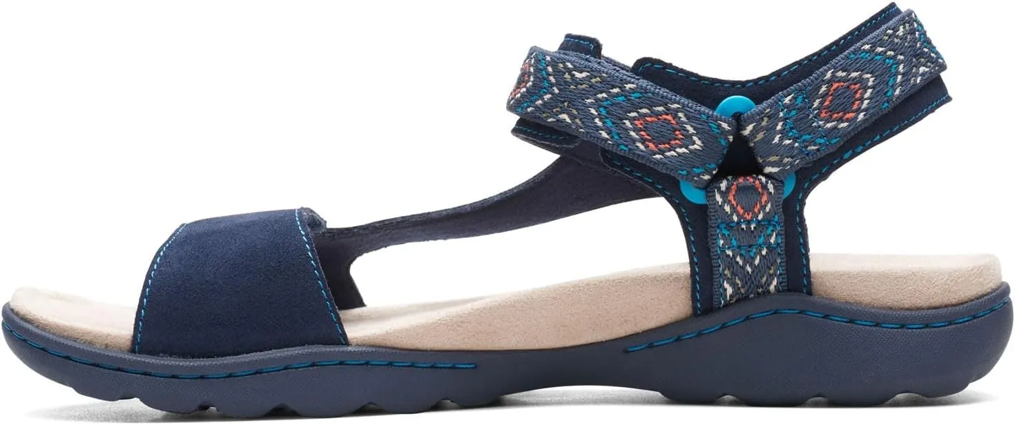 Clarks Women's Amanda Step Flat Sandal
