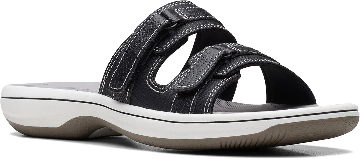 Clarks Women's Breeze Piper Slide Sandal