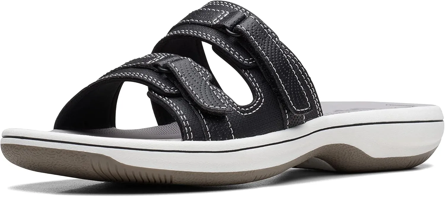 Clarks Women's Breeze Piper Slide Sandal