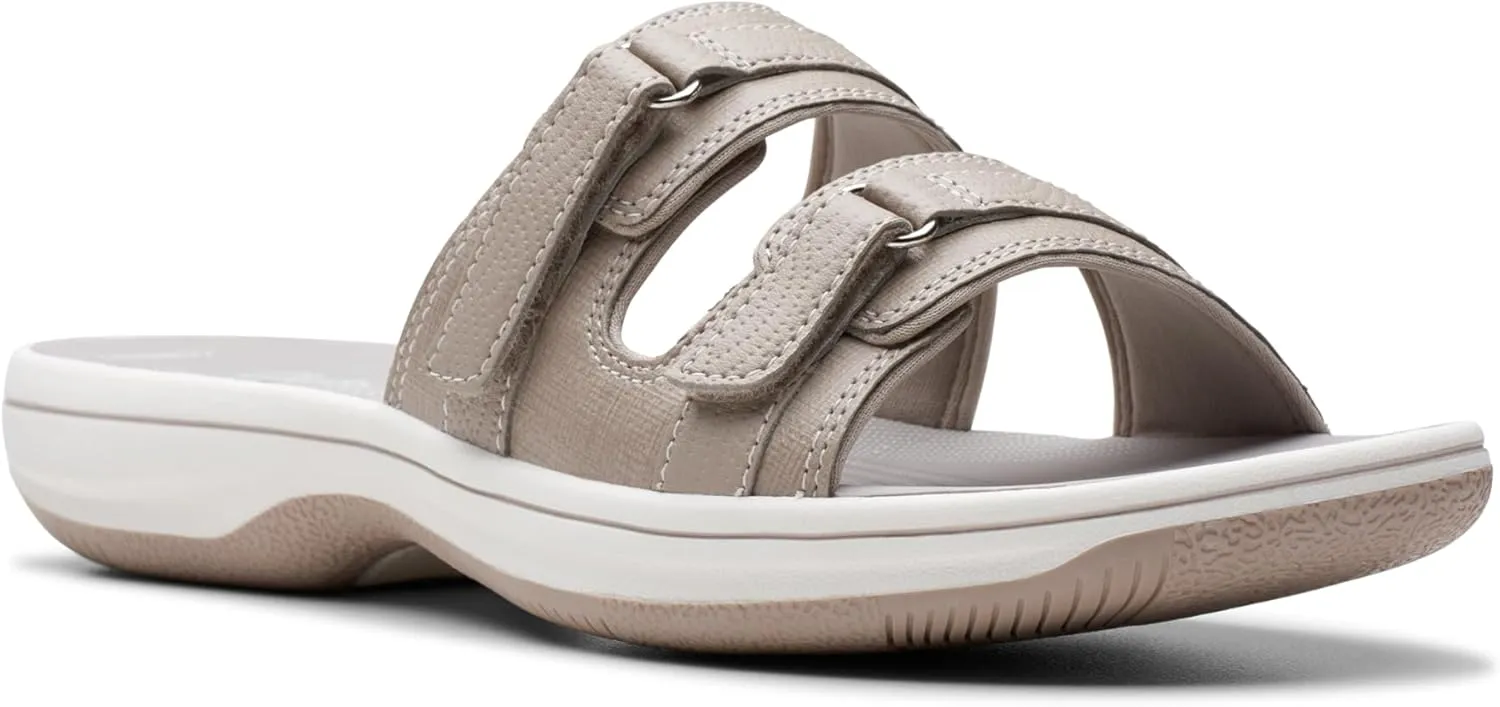Clarks Women's Breeze Piper Slide Sandal