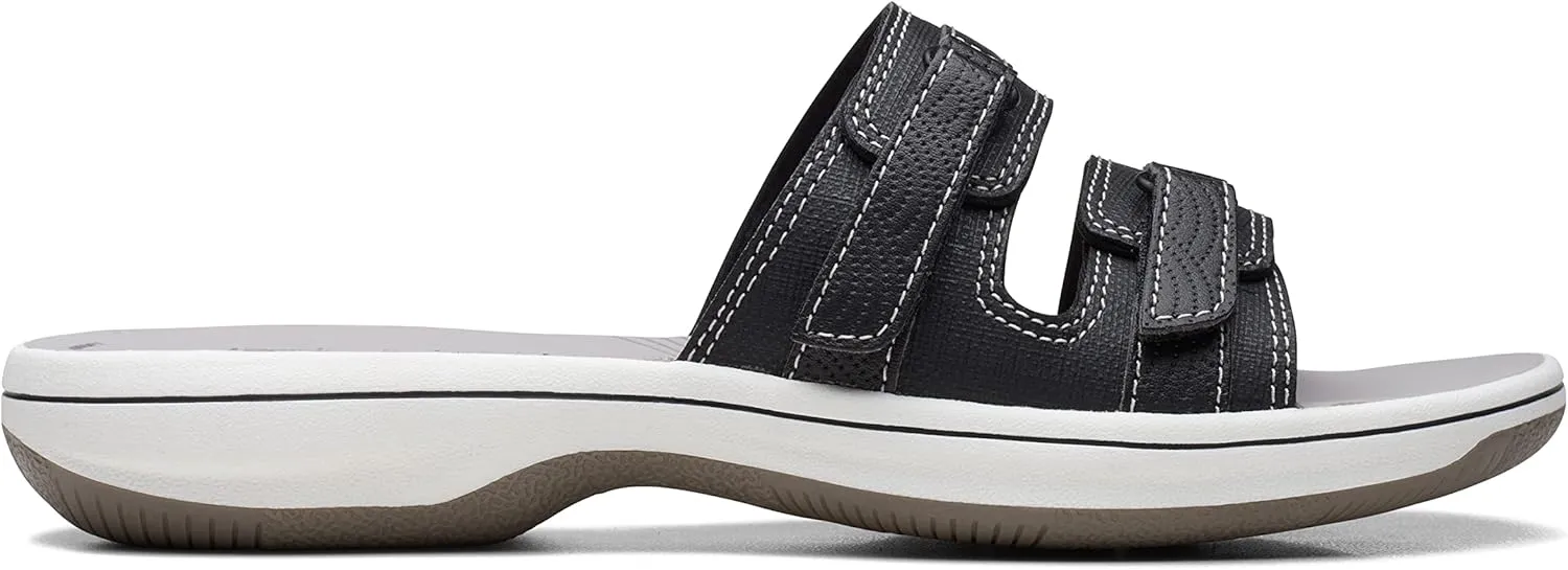 Clarks Women's Breeze Piper Slide Sandal