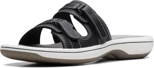 Clarks Women's Breeze Piper Slide Sandal