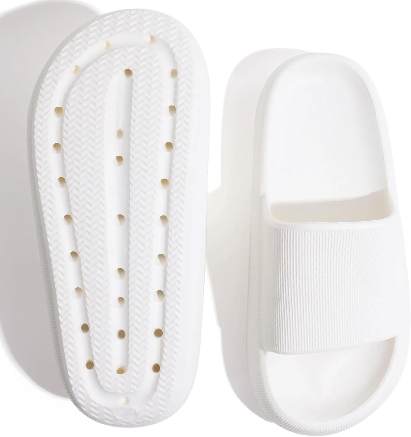 Cloud Slides for Women Pillow Slides Shower Shoes Cloud Recovery Slide Sandals Cushion Thick Sole Pillow Slippers Comfort Indoor and Outdoor Slide