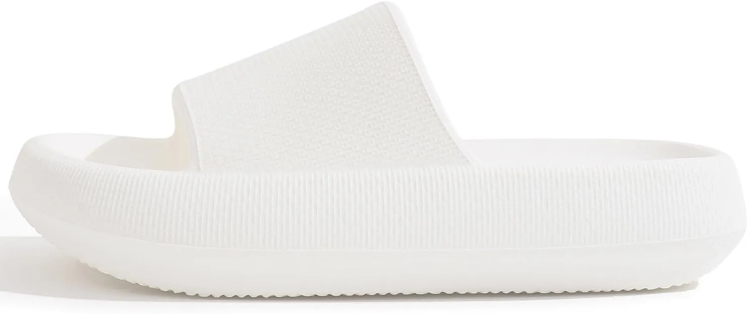Cloud Slides for Women Pillow Slides Shower Shoes Cloud Recovery Slide Sandals Cushion Thick Sole Pillow Slippers Comfort Indoor and Outdoor Slide