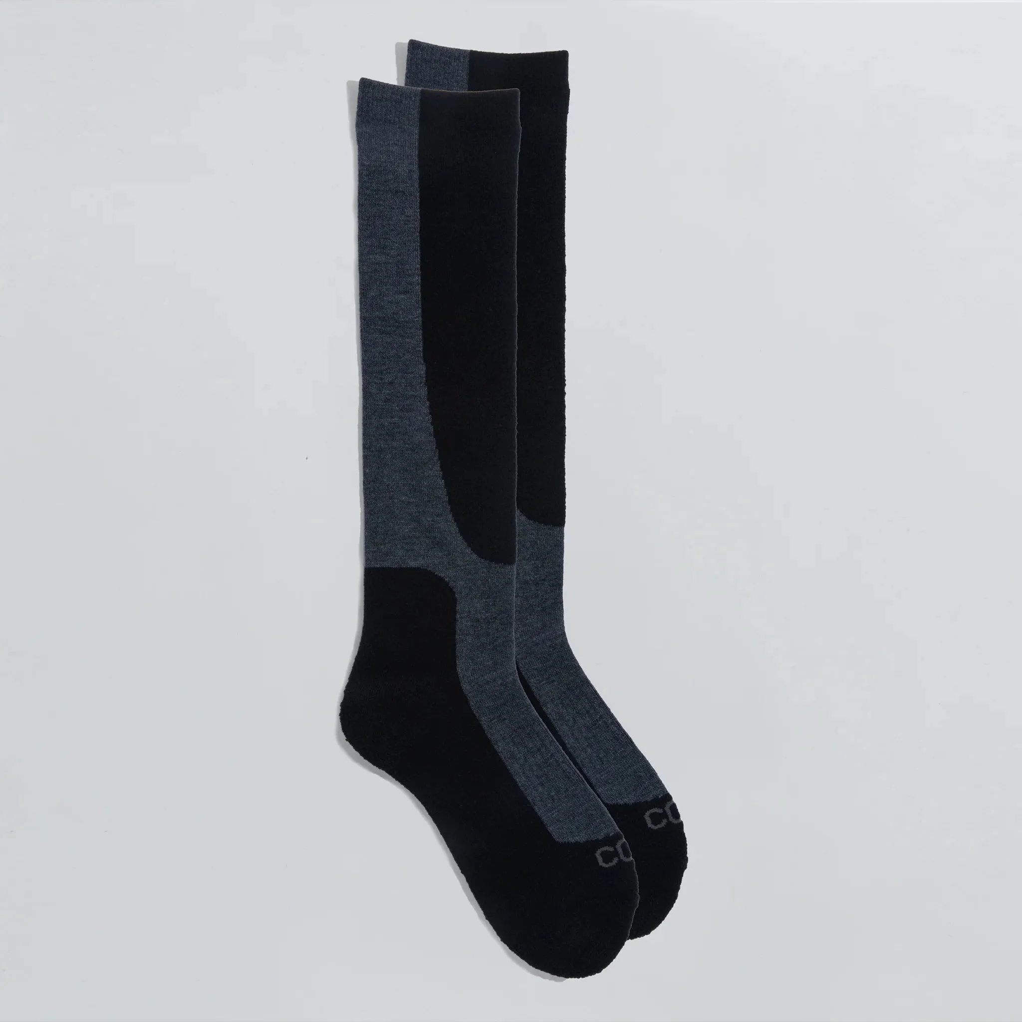Coal Lightweight Snow Sock Black