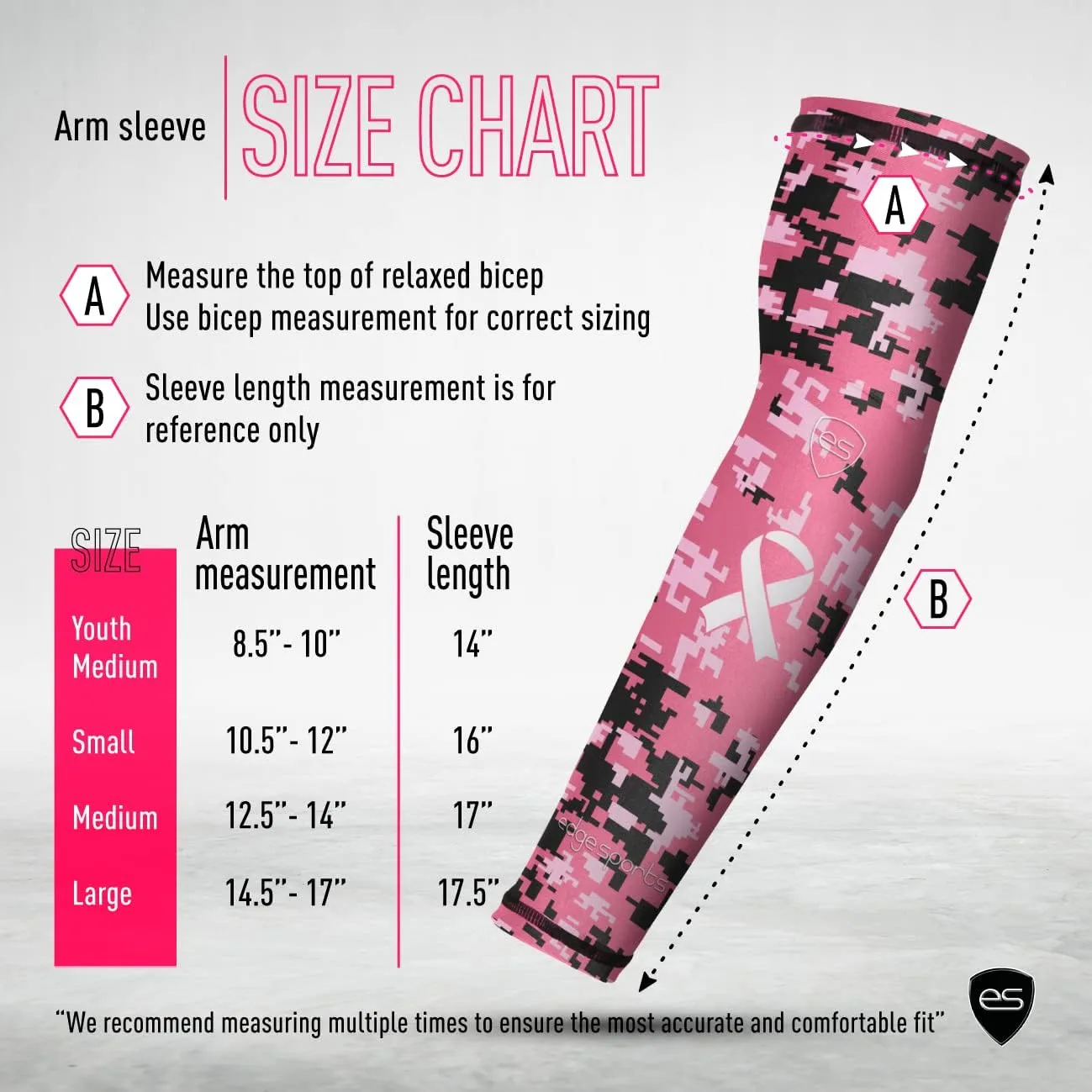 Compression Arm Sleeves for Men & Women - Protective Sleeves to Cover Arms for Sports - Tattoo Cover Up & UV Protection