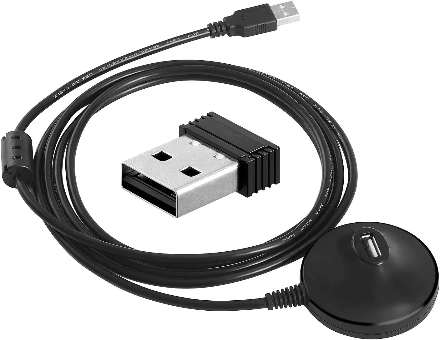 COOSPO USB ANT Stick,ANT  Dongle for Indoor Cycling Training Data Transmission, Compatible with BKOOL Wahoo TacX Bike Trainer,Zwift TrainerRoad Garmin Connect Cycleops Trainer Rouvy TacX Vortex
