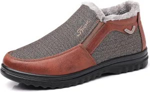 COSIDRAM Mens Casual Loafers Shoes Ankle High Lightweight Moccasins for Adult Male